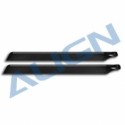 425 Carbon Fiber Blades (black) - Align HD420K