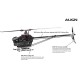 Hélicoptère radio commandé ALIGN T-REX 800E PRO Super Combo (RH80E16X)