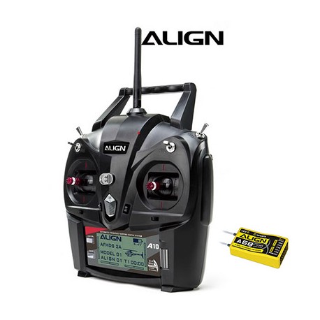 Align A10 radiocommande 2,4 GHz 10 voies (HERA1002)