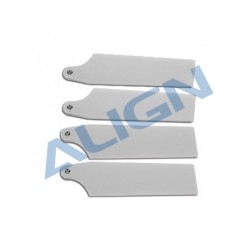 74mm tail blade White for Align T-REX 470L rc helicopter (HQ0743DT)