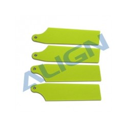 74mm Align tail blade (Fluorescence Yellow) for Align T-REX 470L rc helicopter (HQ0743CT)