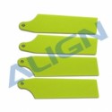 Pales anticouple 74 mm jaune fluo (Align HQ0743CT)