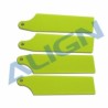 74 Tail Blade - Fluorescence Yellow (Align HQ0743CT)