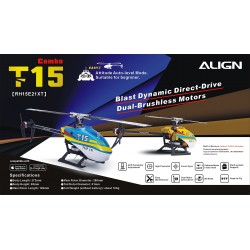 ALIGN T15 Combo RC Helicopter Kit (RH15E21X)