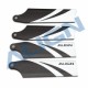 74mm T-REX 470 rc helicopter tail blade - Black (Align HQ0743A)