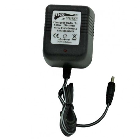 FUTABA NIMH Transmitter Battery Wall Charger 6V 200 mAh