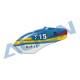 Align T15 rc helicopter painted canopy blue (HC1521)