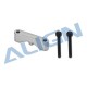 Support stabilisateur vertical métal hélico rc pas collectif brushless Align T-Rex 470L (H47T019XX)