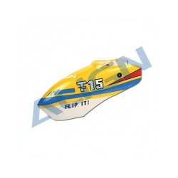 Align T15 rc helicopter yellow painted canopy (HC1522)
