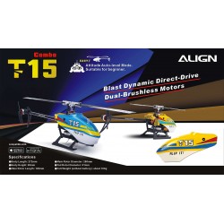 ALIGN T15 Combo RC Helicopter Kit (RH15E21X)