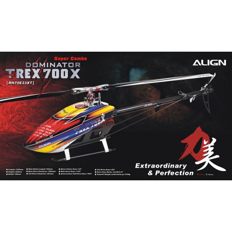 Align T-REX 700X Dominator Kit rc helicoprer (RH70E25X)