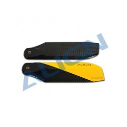 105mm carbon fiber tail Blade - Yellow (Align HQ1050F)