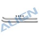 Align T-REX 650/700 skid pipe /silver (HN7049QF)