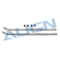 Align T-REX 650/700 skid pipe /silver (HN7049QF)