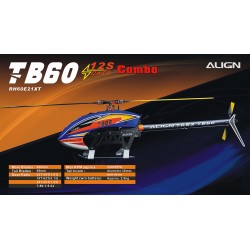 Align TB60 12S COMBO RC Helicopter Kit (RH60E21X)