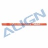 Tube de queue carbone orange TB60 (HB60T002XO)