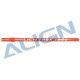 Tube de queue carbone orange hélicoptère télécommandé expert éelectrique Align TB60 (HB60T002XO)