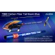 Tube de queue carbone bleu hélicoptère télécommandé électrique expert Align T-Rex TB60 (HB60T002XG)