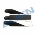 105 Carbon Fiber Tail Blades / 3 (HQ1050H)