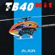 Align T-REX TB40 Top Combo - Microbeast RC Helicopter (RH40E06X)