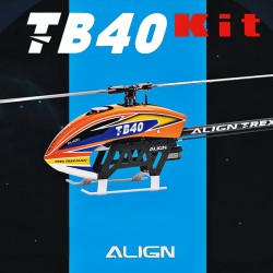Kit hélicoptère radio commandé électrique Align T-Rex TB40 kit (RH40E06X)