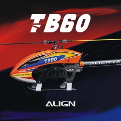 Hélicoptère Align TB60 6S COMBO (RH60E30X)