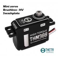 Servo digital brushless HV THETA THM988 cyclique hélicoptère radiocommandé