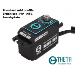 Servo brushless NFC HV THETA RAZOR DH1 plateau cyclique hélicoptère radio commandé