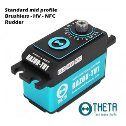 Servo brushless NFC HV THETA RAZOR TH1 anti couple hélicoptère radio commandé électrique expert