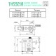 Micro Servo Coreless High Voltage Métal THETA THS921A modélisme RC