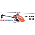 OMPH M2 EVO MKII RC Helicopter - BNF (orange)