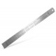 Réglet acier inox 30 cm