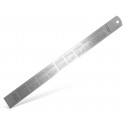 Stainless steel ruller - 30cm