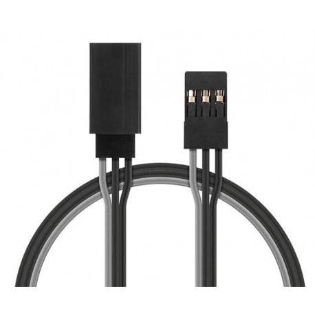 Rallonge servo JR Noir 150mm