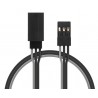 JR Servo Black Extension Lead 150mm