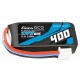 GENS ACE 400 mAh 2S1P 60C LiPo battery pack T15 OMPH M1