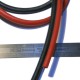 1,5mm² silicone isolated copper flexible wire (black)