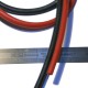 Cable multibrins cuivre silicone 1,5mm² noir