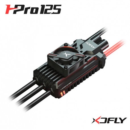 Contrôleur moteur brushless XDFly HPRO 125A 3-8S SBEC ESC hélicoptère rc
