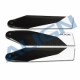 120mm Align RC Helicopter Carbon Fiber Tail Blade / 3 (HQ1200B)