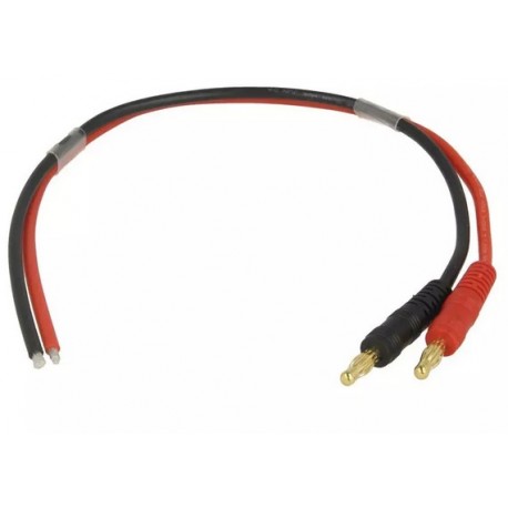 4mm Banana gold plug output charging cable