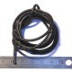 1,5mm² silicone isolated copper flexible wire (black)