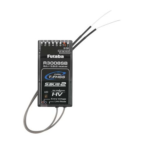 Futaba R3008SB T-FHSS S-Bus S-Bus2 2,4 gHz receiver